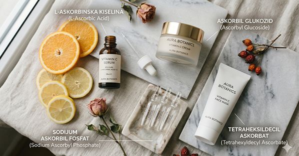 vitamin c proizvodi za lice serum ampule krema maska